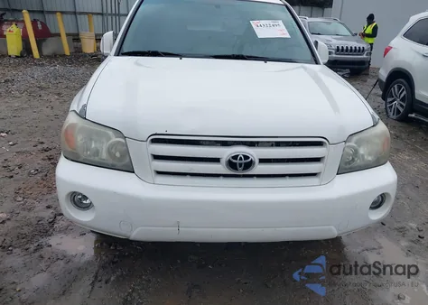 2005 Toyota Highlander V6 из США, поврежденный, VIN JTEGP21A550087362
